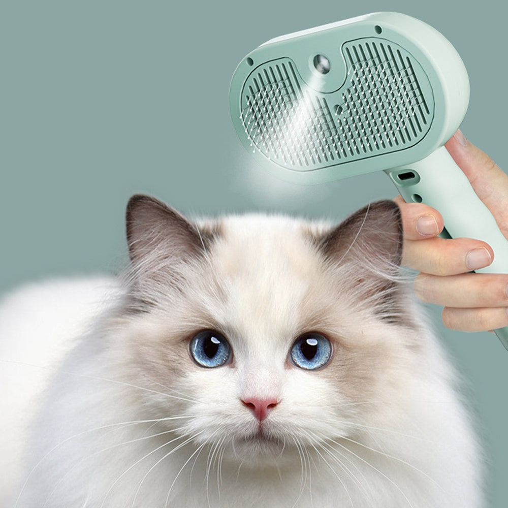 Brosse vapeur pour chien et chat – massage et soin du pelage avec SteamBrush